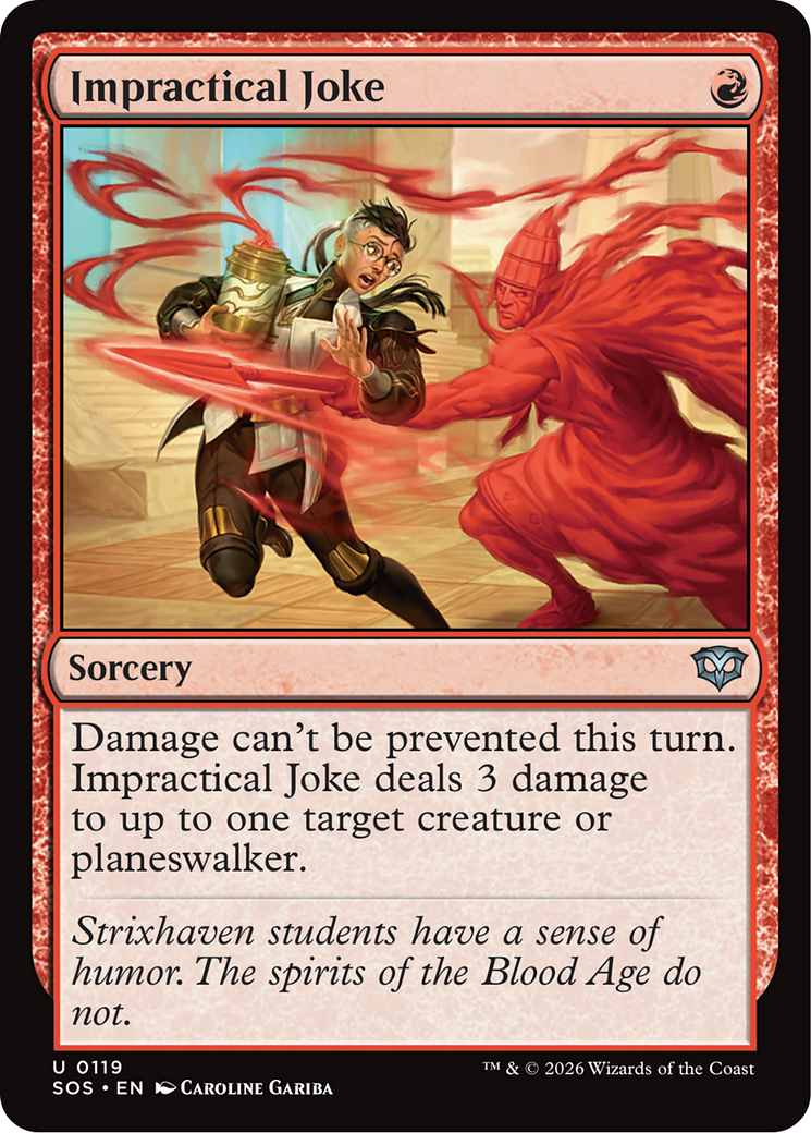 Impractical Joke (SOS) - Foil