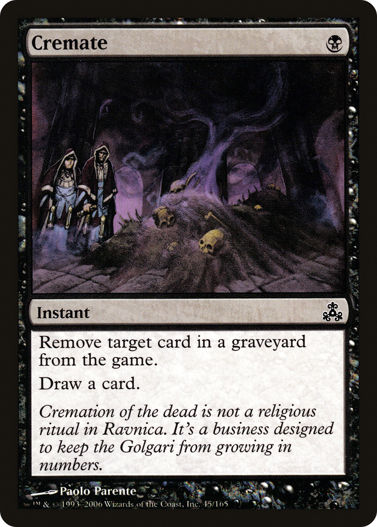 Cremate - Foil