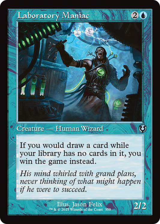 Laboratory Maniac (0359) (Retro Frame)