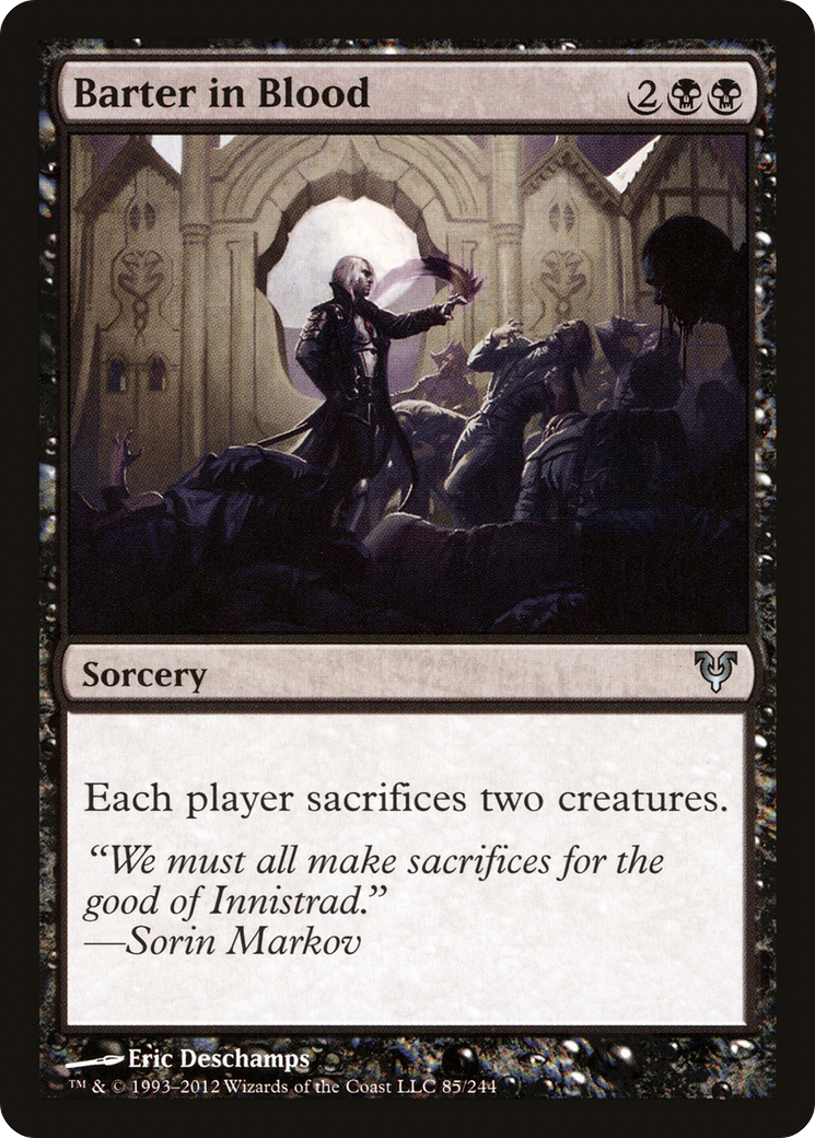 Barter in Blood - Foil