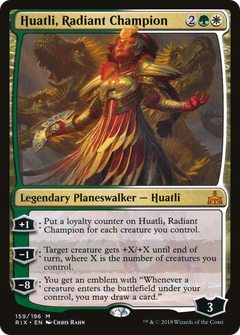 Huatli, Radiant Champion - Foil