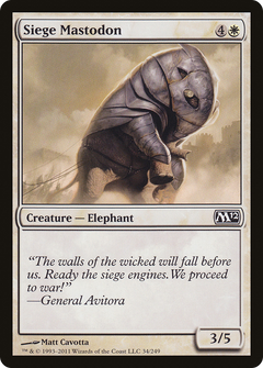 Siege Mastodon - Foil