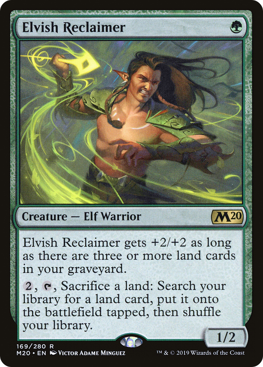 Elvish Reclaimer - Foil