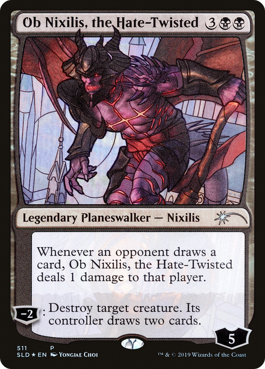 Ob Nixilis, the Hate-Twisted (511) (Showcase) - Foil