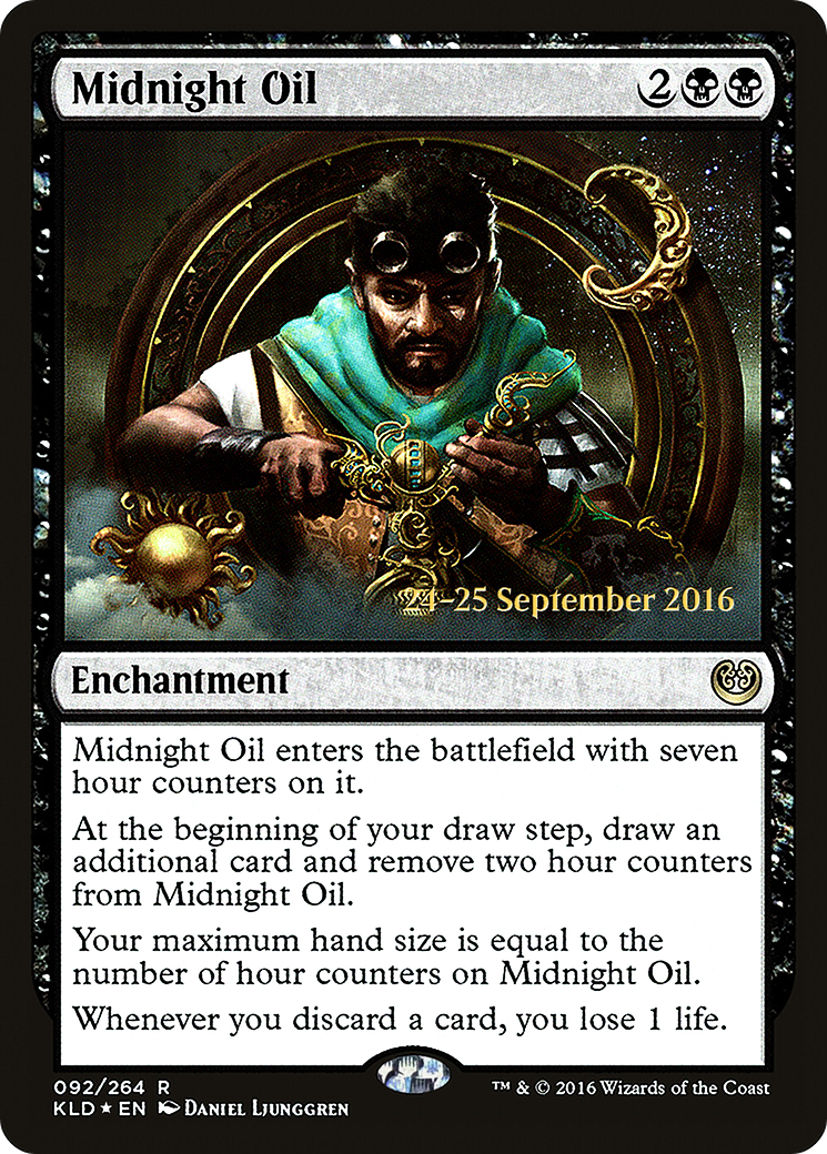 Midnight Oil (092) (Prerelease) - Foil
