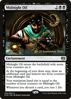 Midnight Oil (092) (Prerelease) - Foil