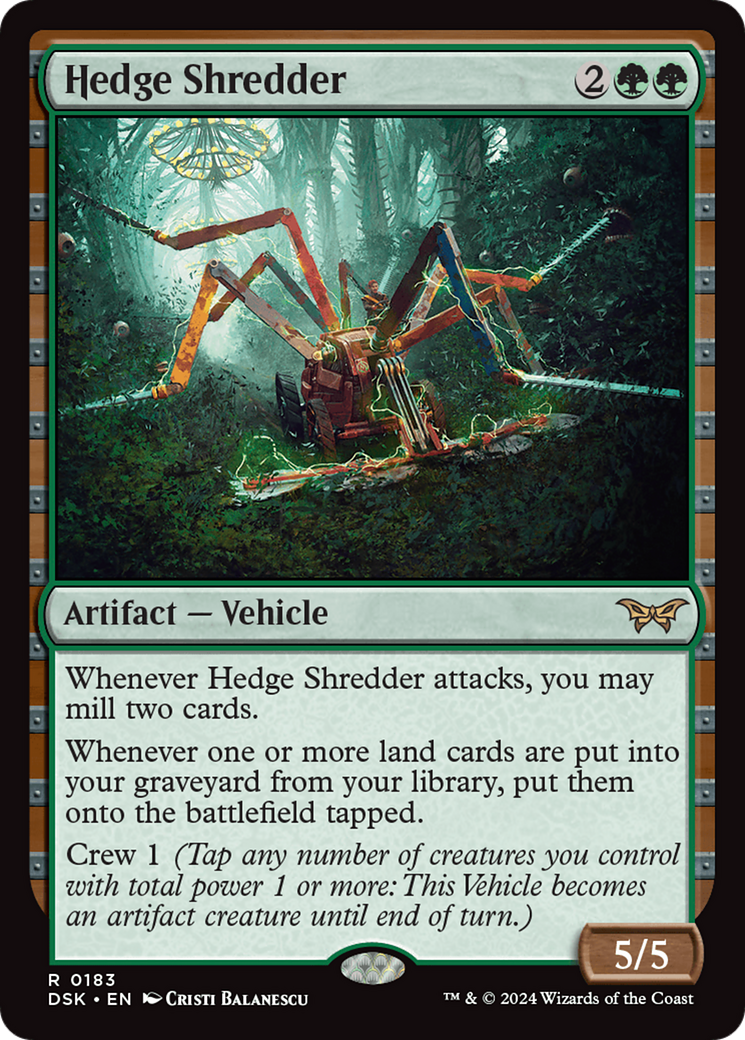 Hedge Shredder - Foil