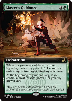 Master's Guidance (0206) (Extended Art) - Foil tle