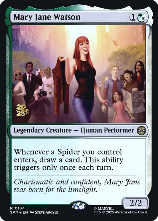 Mary Jane Watson (0134) (Prerelease) - Foil pspm