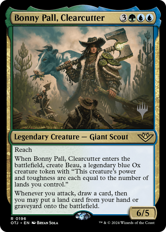 Bonny Pall, Clearcutter (0196) (Promo Pack)