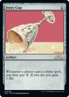Ivory Cup (Modern Frame)