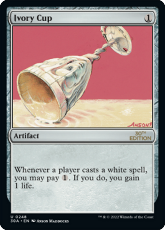 Ivory Cup (Modern Frame)