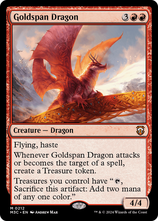 Goldspan Dragon - Ripple Foil