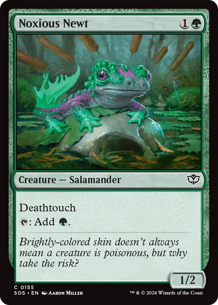 Noxious Newt (SOS) - Foil