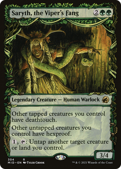 Saryth, the Viper's Fang (304) (Showcase) - Foil