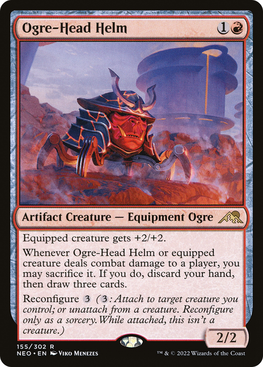 Ogre-Head Helm - Foil