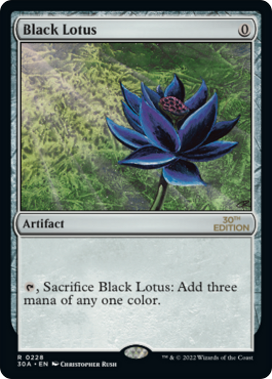 Black Lotus (Modern Frame)
