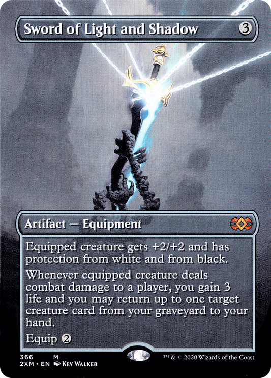 Sword of Light and Shadow (366) (Borderless) - Foil