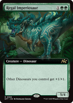Regal Imperiosaur (0389) (Extended Art) - Foil