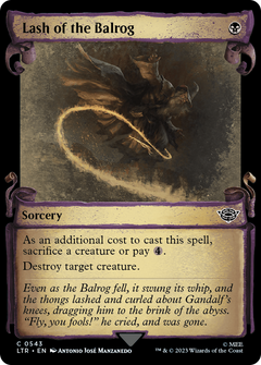 Lash of the Balrog (0543) (Showcase)