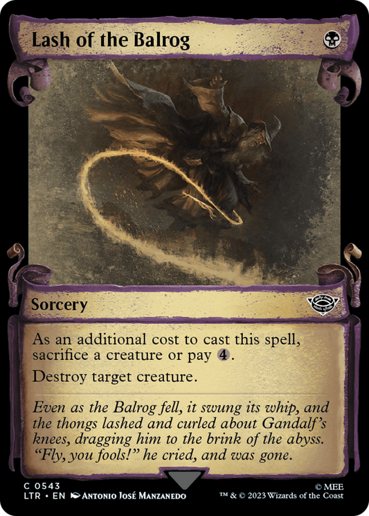 Lash of the Balrog (0543) (Showcase)