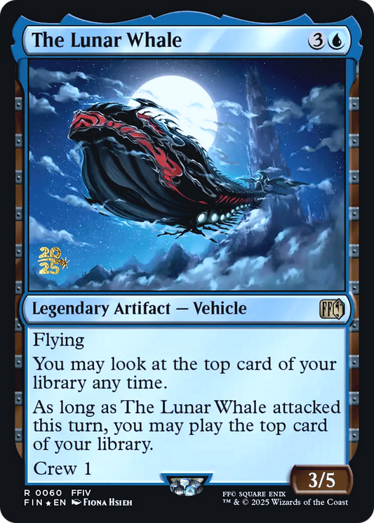 The Lunar Whale (0060) (Prerelease) - Foil