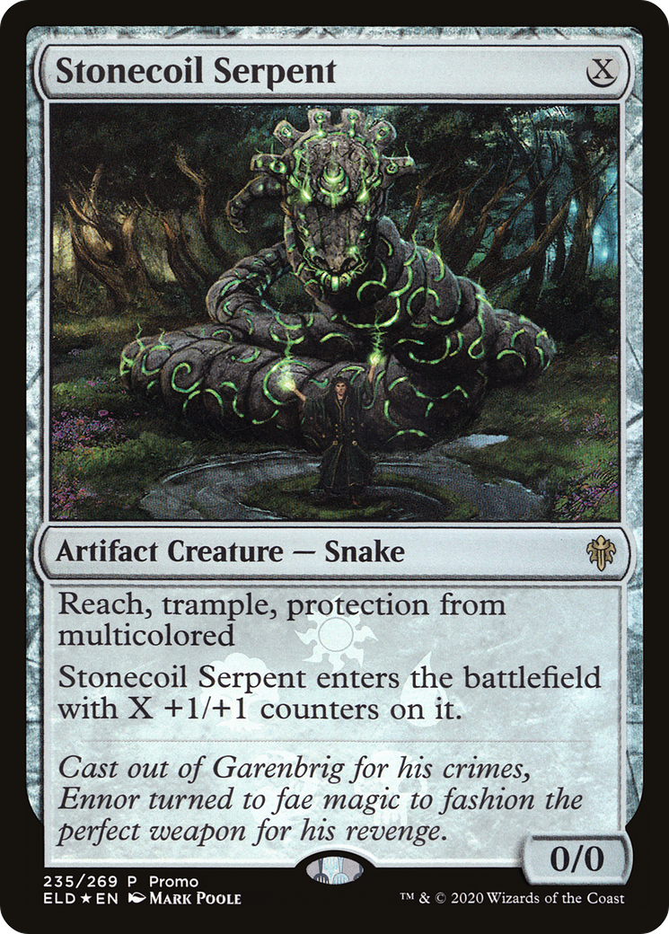 Stonecoil Serpent (235) - Foil