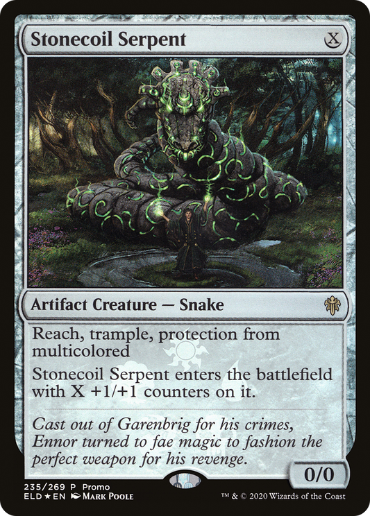 Stonecoil Serpent (235) - Foil