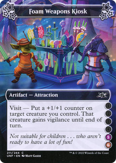 Foam Weapons Kiosk (5-6) - Foil