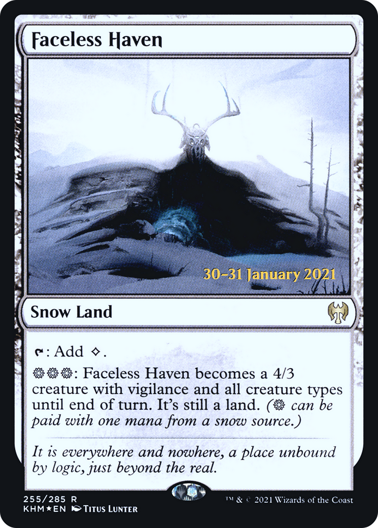 Faceless Haven (255) (Prerelease) - Foil