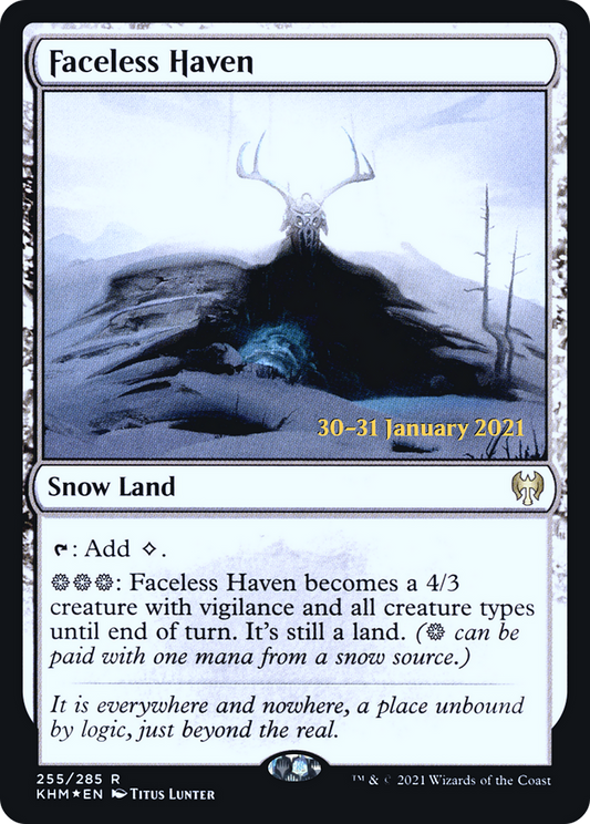 Faceless Haven (255) (Prerelease) - Foil