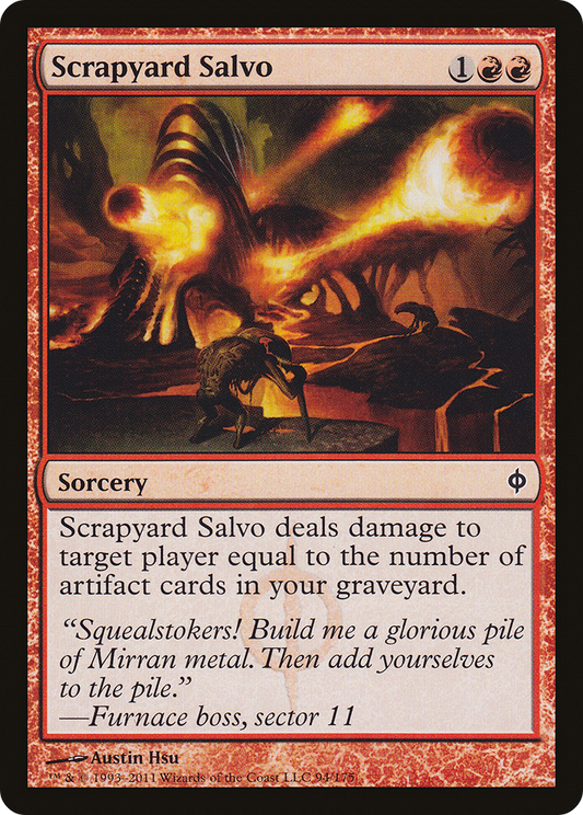 Scrapyard Salvo - Foil