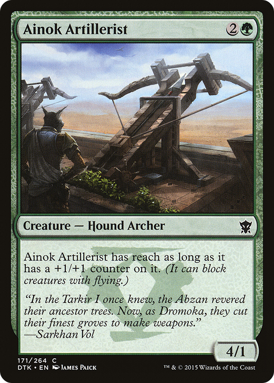 Ainok Artillerist - Foil