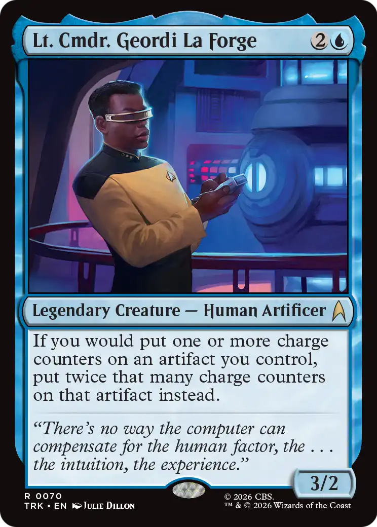 Lt. Cmdr. Geordi La Forge (TRK) - Foil