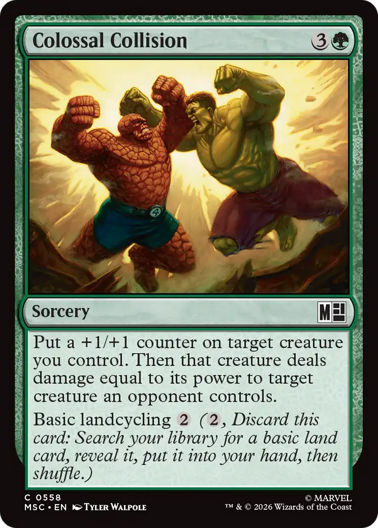 Colossal Collision (MSC)