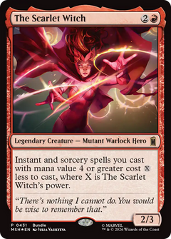 The Scarlet Witch (0431) (Extended Art) (MSH) - Foil
