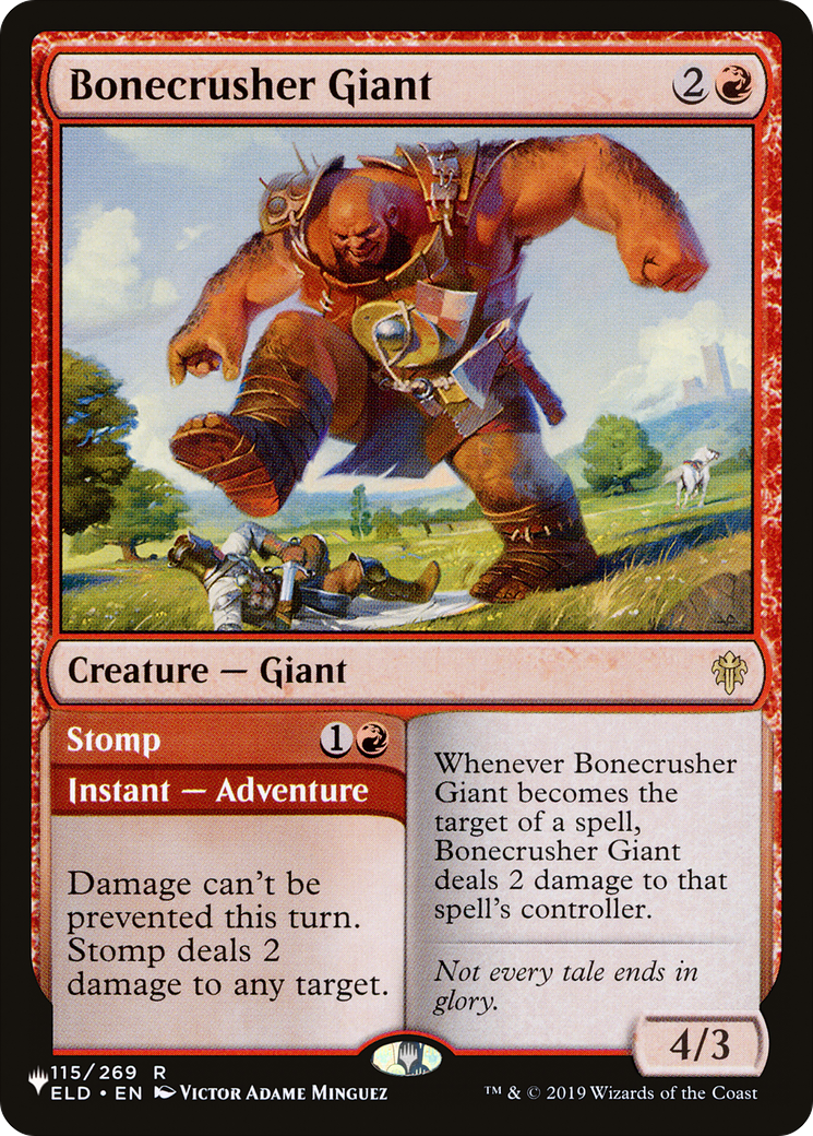 Bonecrusher Giant // Stomp (115)