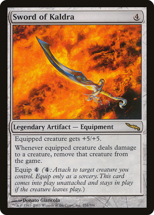 Sword of Kaldra - Foil