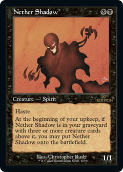 Nether Shadow (Retro Frame)