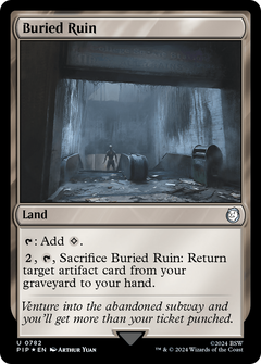 Buried Ruin (0782) - Surge Foil