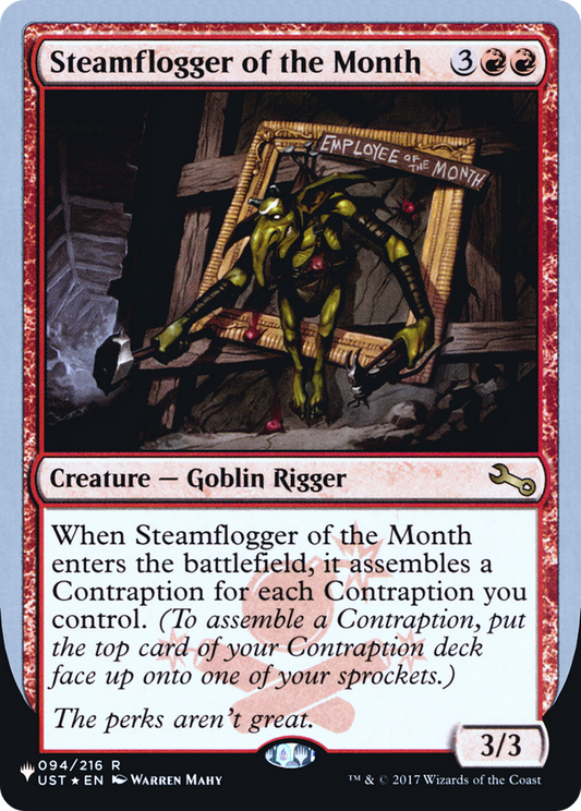 Steamflogger of the Month - Foil