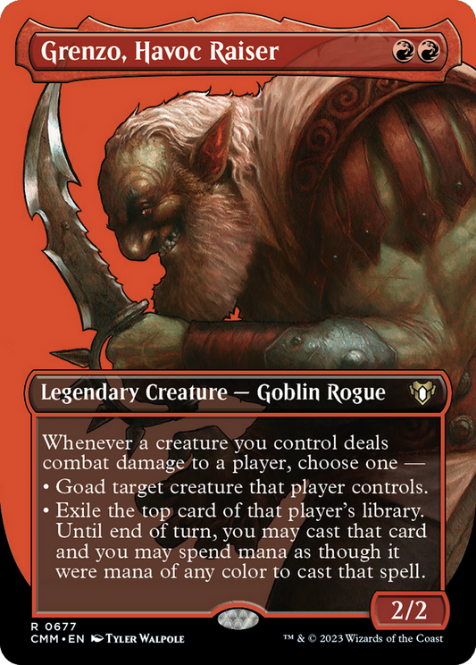 Grenzo, Havoc Raiser (0677) (Borderless) - Foil