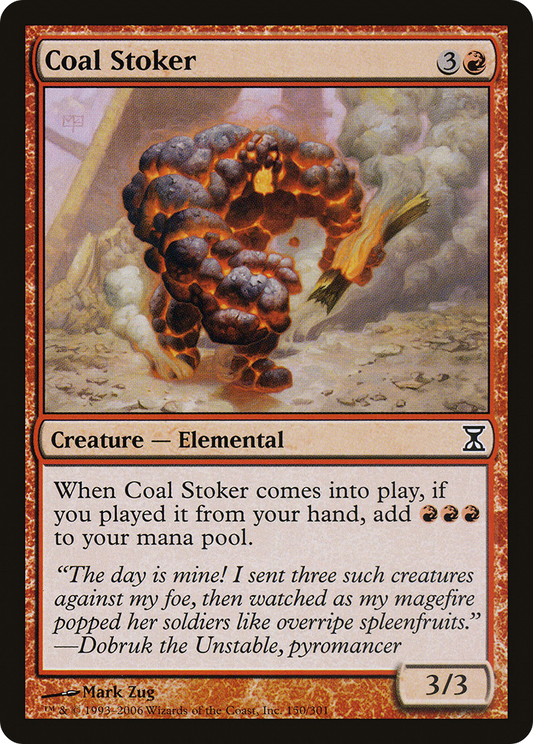 Coal Stoker - Foil