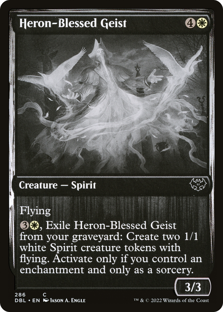 Heron-Blessed Geist - Foil