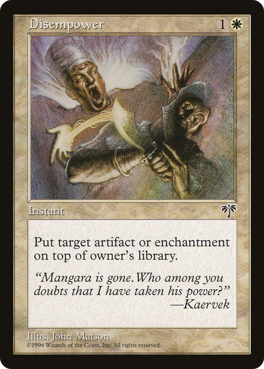 Disempower