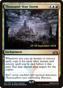 Thousand-Year Storm (207) (Prerelease) - Foil