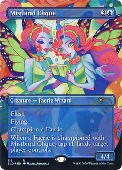Mistbind Clique (116) (Borderless) - Foil