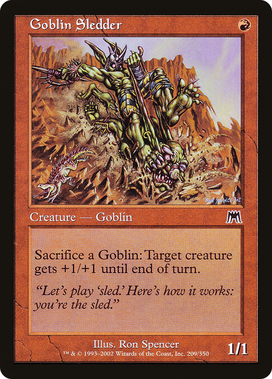 Goblin Sledder - Foil