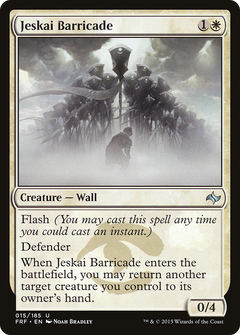 Jeskai Barricade - Foil