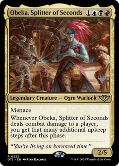 Obeka, Splitter of Seconds (0222) (Promo Pack) - Foil